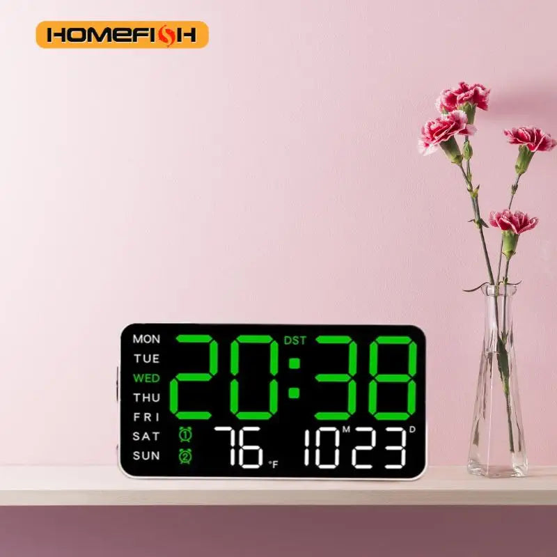 Large Digital Wall Clock