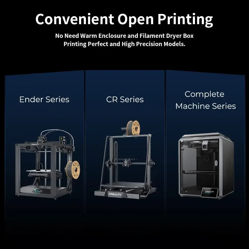 Creality Hyper ABS Filament 1.75mm – 1kg High-Speed Open Printing for FDM 3D Printers