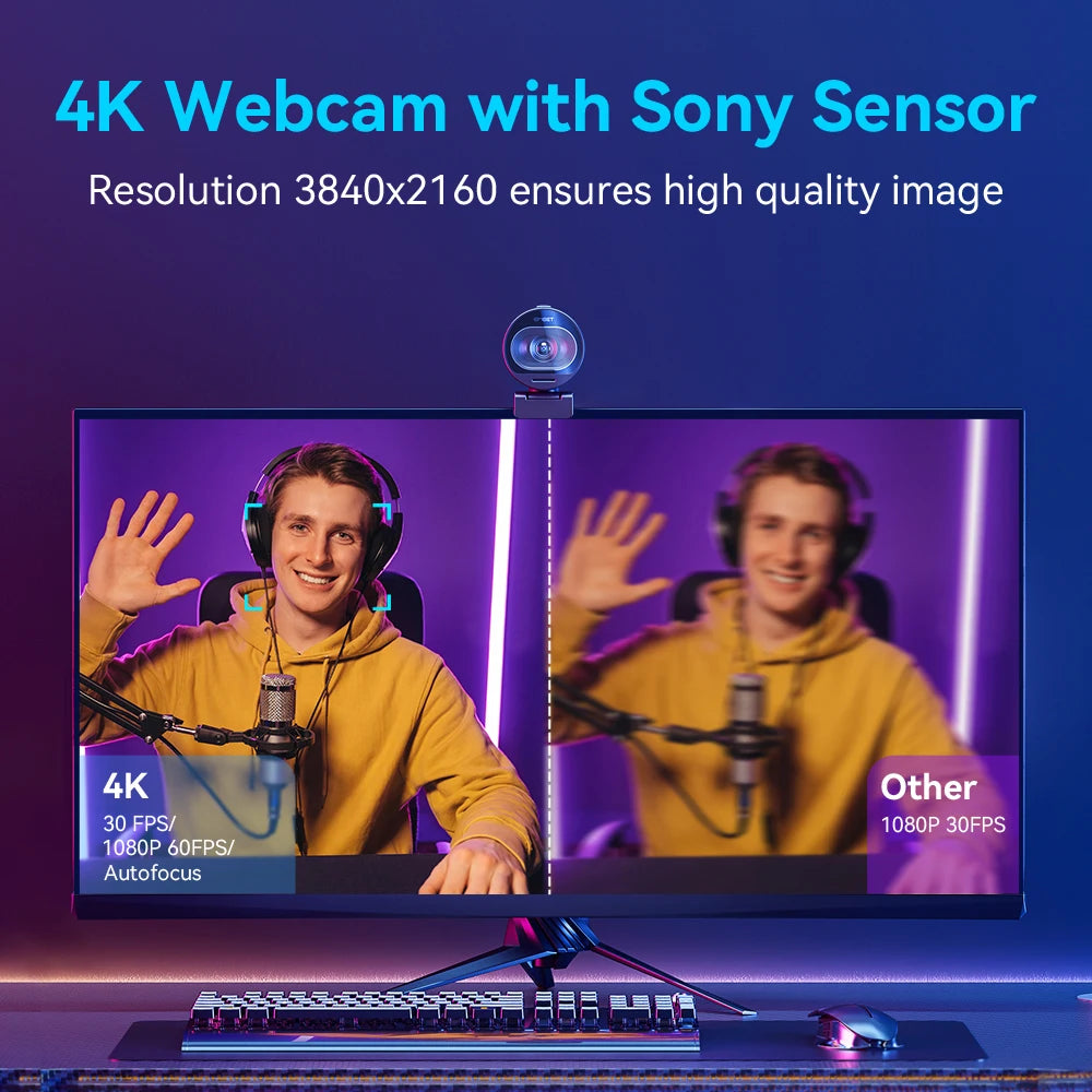 4K Streaming Webcam