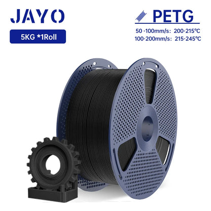 JAYO PLA / ABS / PETG / PLA+ Filament 1.75mm – 5kg High Toughness Neatly Wound Spool