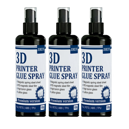 3D Printer Bed Adhesive – Strong First Layer Grip for Glass & PEI, No Warp, Easy Release