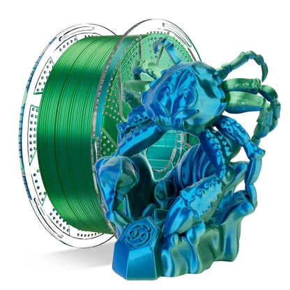 Conjure PLA 1.75mm Black Red Dual Color Filament 1KG