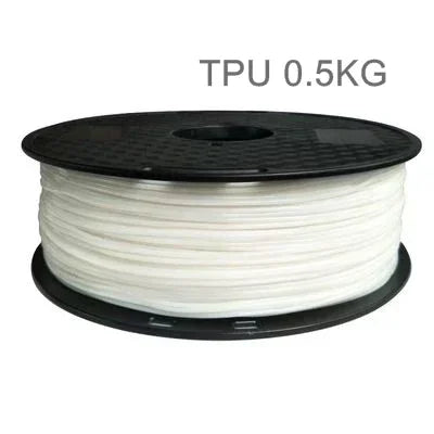 TPU Flexible Filament – 1.75mm Shore 95A Rubber-Like 3D Printer Filament
