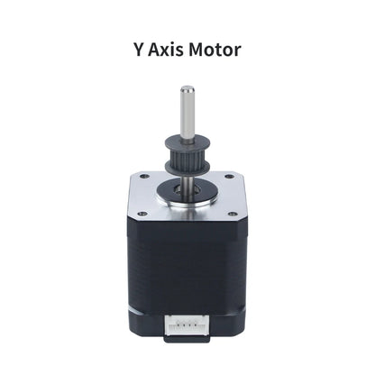 Creality K1 Max XYZ Axis Stepper Motors – Original Replacement Motors with Small Gears