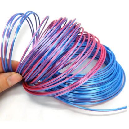 EasyThreed Dual Color Silk PLA Filament 1.75mm – 1kg Multicolor for FDM 3D Printers