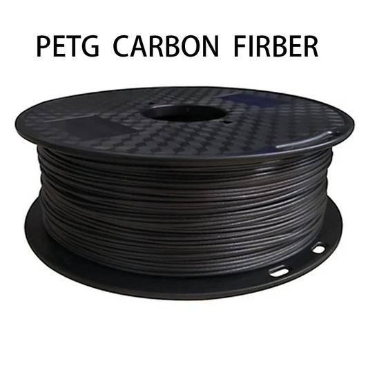 Carbon Fiber PETG Filament – 1.75mm Lightweight High-Stiffness 3D Printer Filament