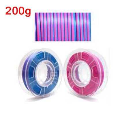 EasyThreed Dual Color Silk PLA Filament 1.75mm – 1kg Multicolor for FDM 3D Printers