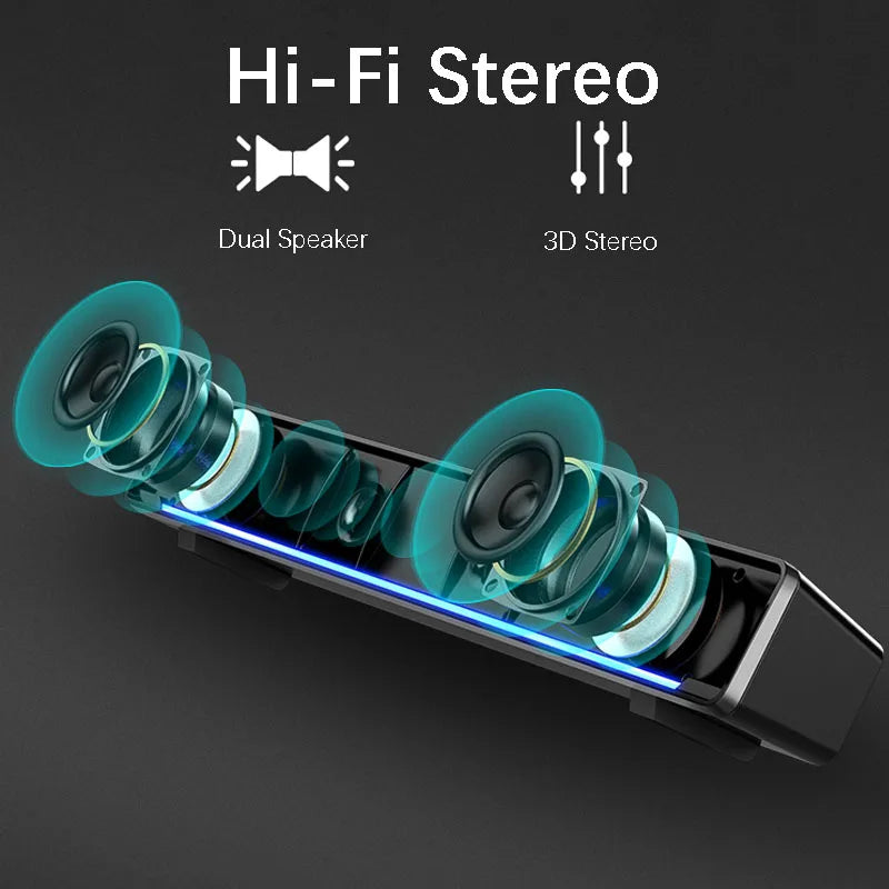 Bluetooth 5.0 Soundbar Speaker