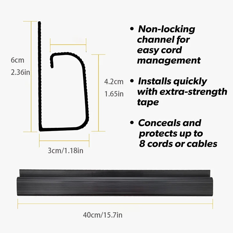 Under Desk Cable Management Tray