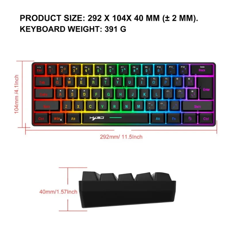 Wireless Keyboard and Mouse Combo