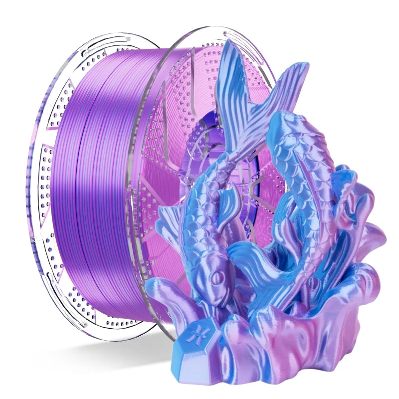 Conjure PLA 1.75mm Black Red Dual Color Filament 1KG