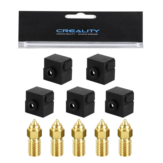 Creality Ender-3 V3 SE Nozzle Set – Brass & Hardened Steel Replacement Nozzles