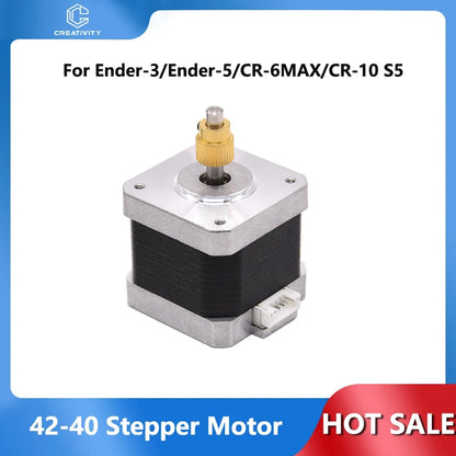 Nema17 Stepper Motor 42-40 with Extruder Gear – X/Y/Z Axis for Ender 3 / Ender 3 Pro / Ender 5 / CR-10