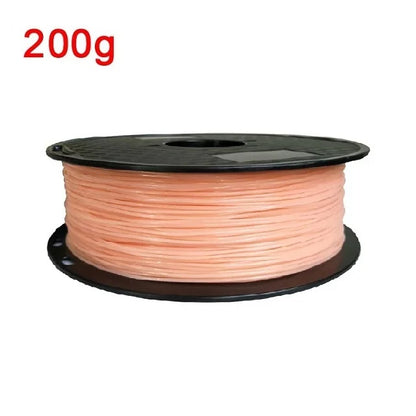 Flexible TPU Filament 1.75mm – 200g Translucent Glow-in-the-Dark 95A for FDM 3D Printers