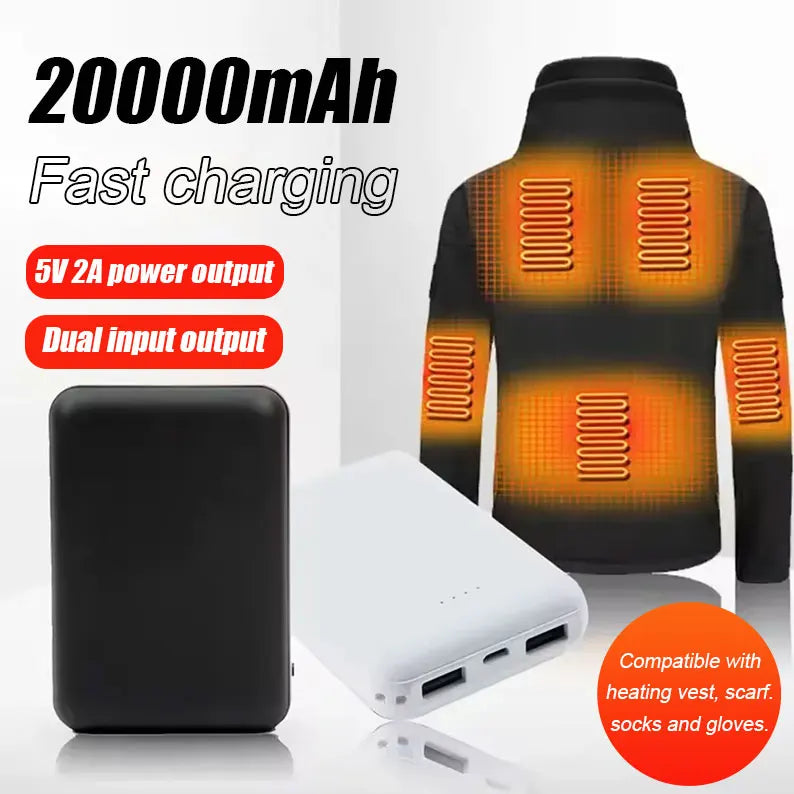 20000mAh Portable Power Bank