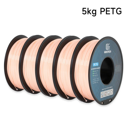 Geeetech PETG Filament 1.75mm – 5kg Vacuum Packed Colorful Spool for FDM 3D Printers