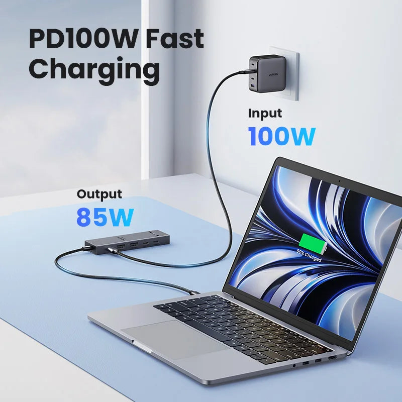 UGREEN USB-C Docking Hub 4K HDMI PD100W
