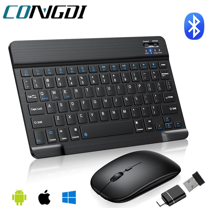 Ultra-Slim Wireless Bluetooth Keyboard