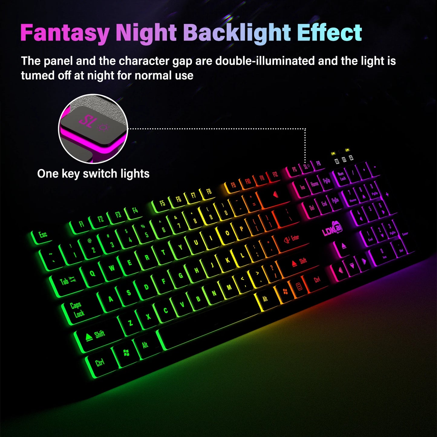 RGB Wired Gaming Keyboard