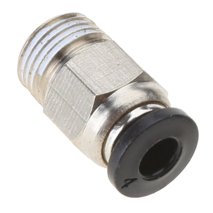 PTFE Tube & PC4-M6 / PC4-M10 Connector Set – Bowden Fitting Kit for 3D Printers