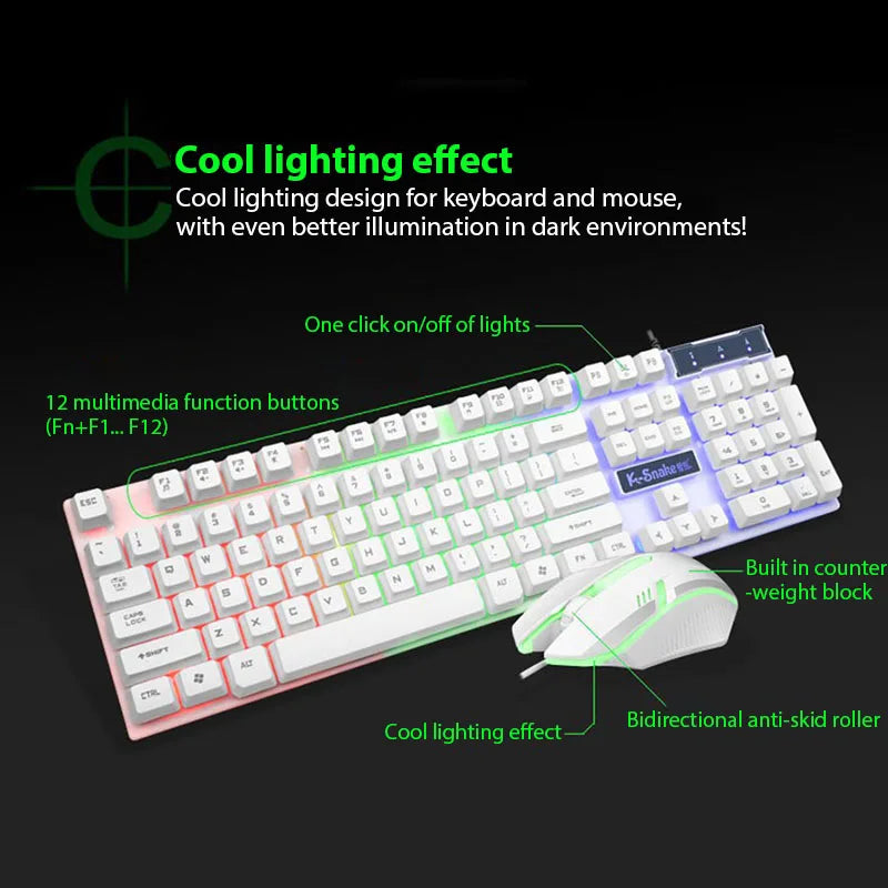 KM320 RGB Keyboard & Mouse Combo