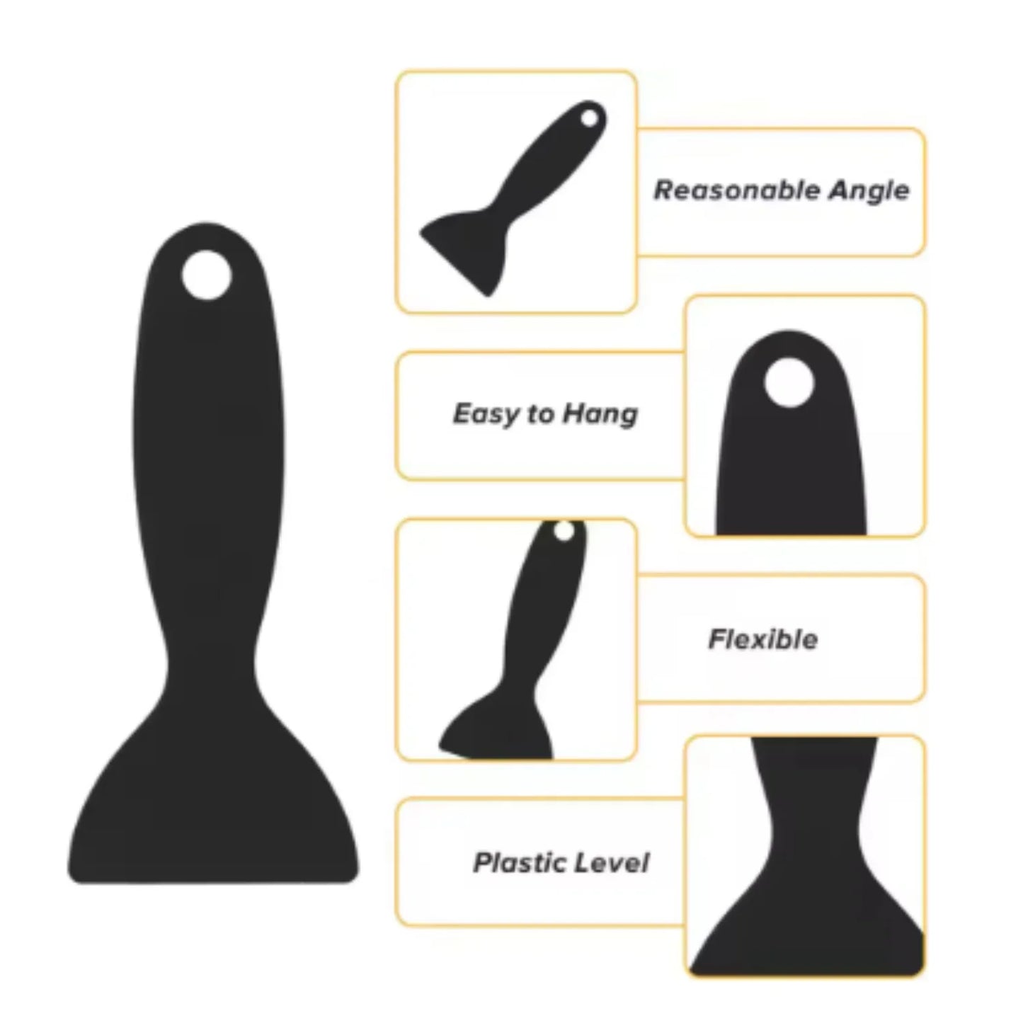 Resin 3D Printer Removal Tool Set – SLA / DLP Plastic Spatula & Scraper for Ender 3 / K1