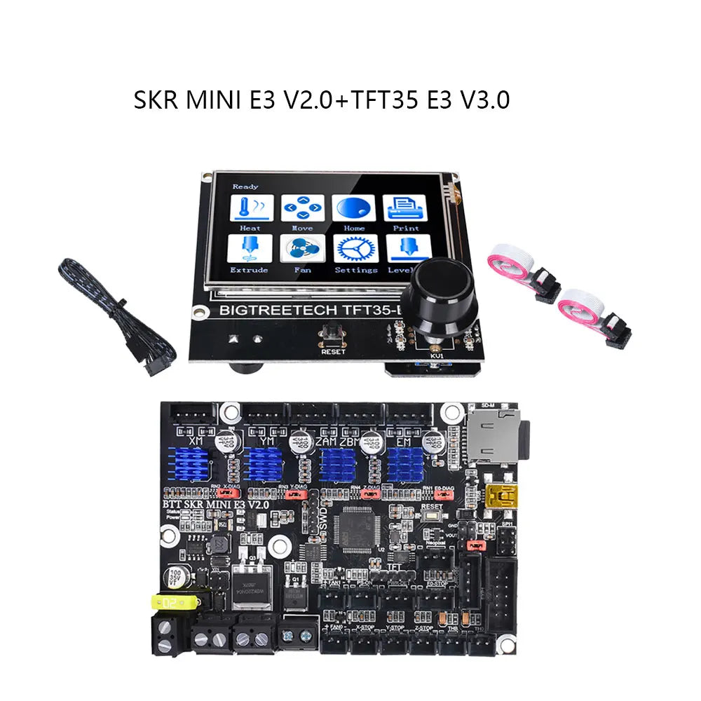 BIGTREETECH SKR Mini E3 V3.0 – 32-Bit TMC2209 Motherboard for Ender 3 / CR-10 Upgrade