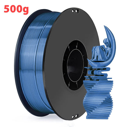 Silk PLA Filament – 1.75mm Shiny Metallic Finish 3D Printer Filament