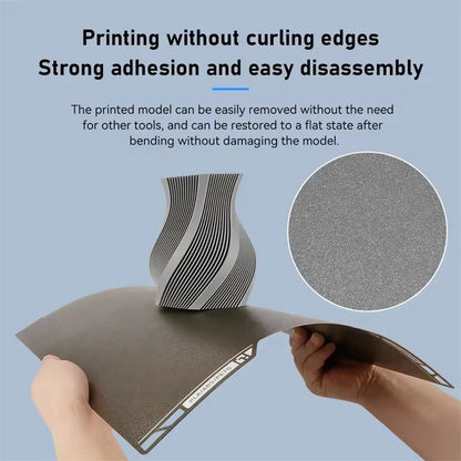 Bambu Lab H2D Build Plate – Double-Sided PEI / PEY / PET / PEO 325x355mm