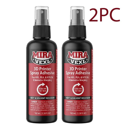 3D Printer Bed Adhesive Spray – Anti-Warping Easy Release for PLA, ABS, PETG & TPU