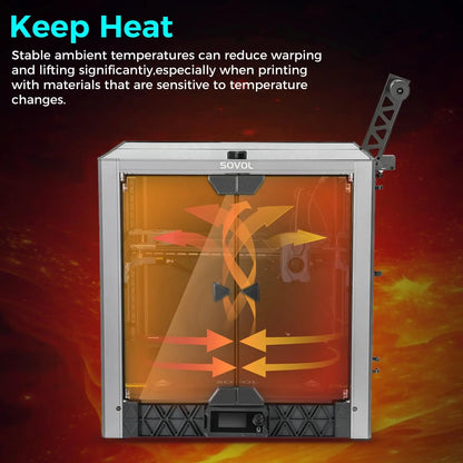 3D Printer Enclosure – Foldable Constant Temperature Tent for FDM Printers