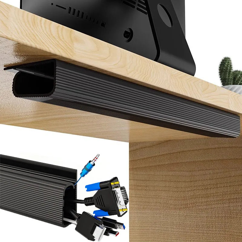 Under Desk Cable Management Tray