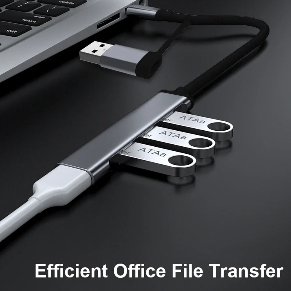 4-in-1 USB-C Hub