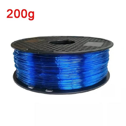Flexible TPU Filament 1.75mm – 200g Translucent Glow-in-the-Dark 95A for FDM 3D Printers