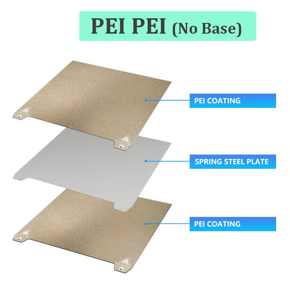 Creality K2 Plus Build Plate – Double-Sided PEI / PEY / PEO / PET Spring Steel Sheet