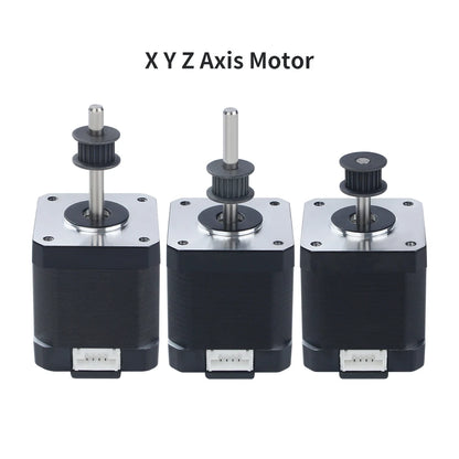 Creality K1 Max XYZ Axis Stepper Motors – High Precision Replacement with Small Gears