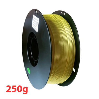 Silk PLA Filament – 1.75mm Shiny Metallic Finish 3D Printer Filament