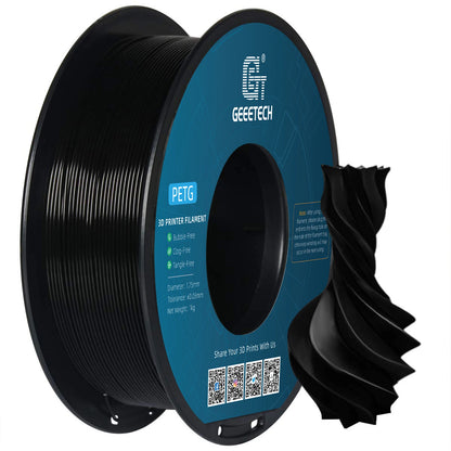 Geeetech PETG Filament 1.75mm – 5kg Vacuum Packed Colorful Spool for FDM 3D Printers