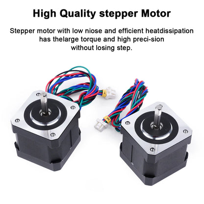 Nema17 Stepper Motor 0.9° – 0.35Nm 1.68A with MOLEX Connector for 3D Printers