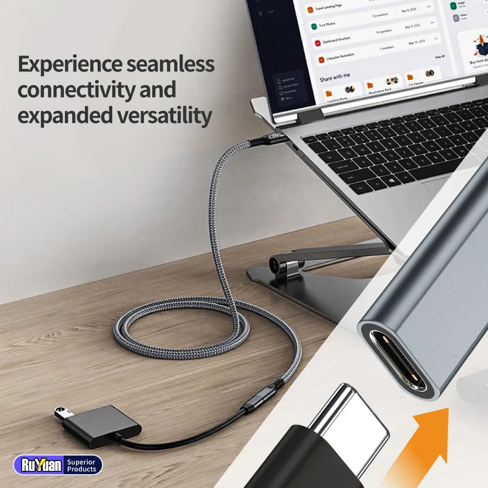 USB-C Data Cable 20Gbps 240W