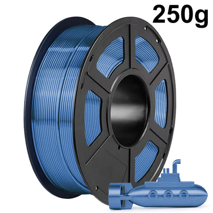 Silk PLA Filament – 1.75mm Shiny Metallic Finish 3D Printer Filament