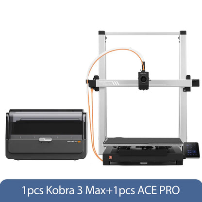 Anycubic Kobra 3 Max – Large Format Multi-Color FDM 3D Printer