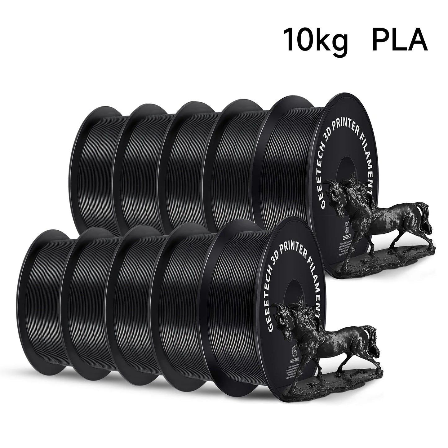 PLA Filament 1.75mm 10pcs