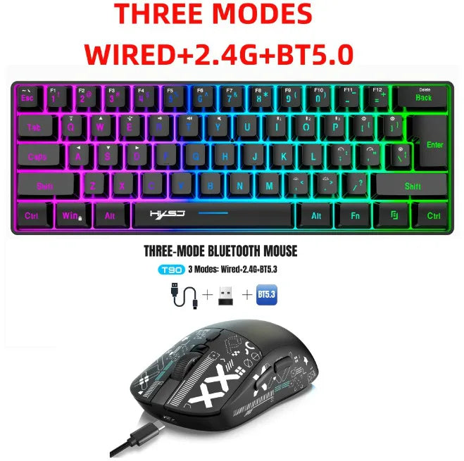 Wireless Keyboard and Mouse Combo