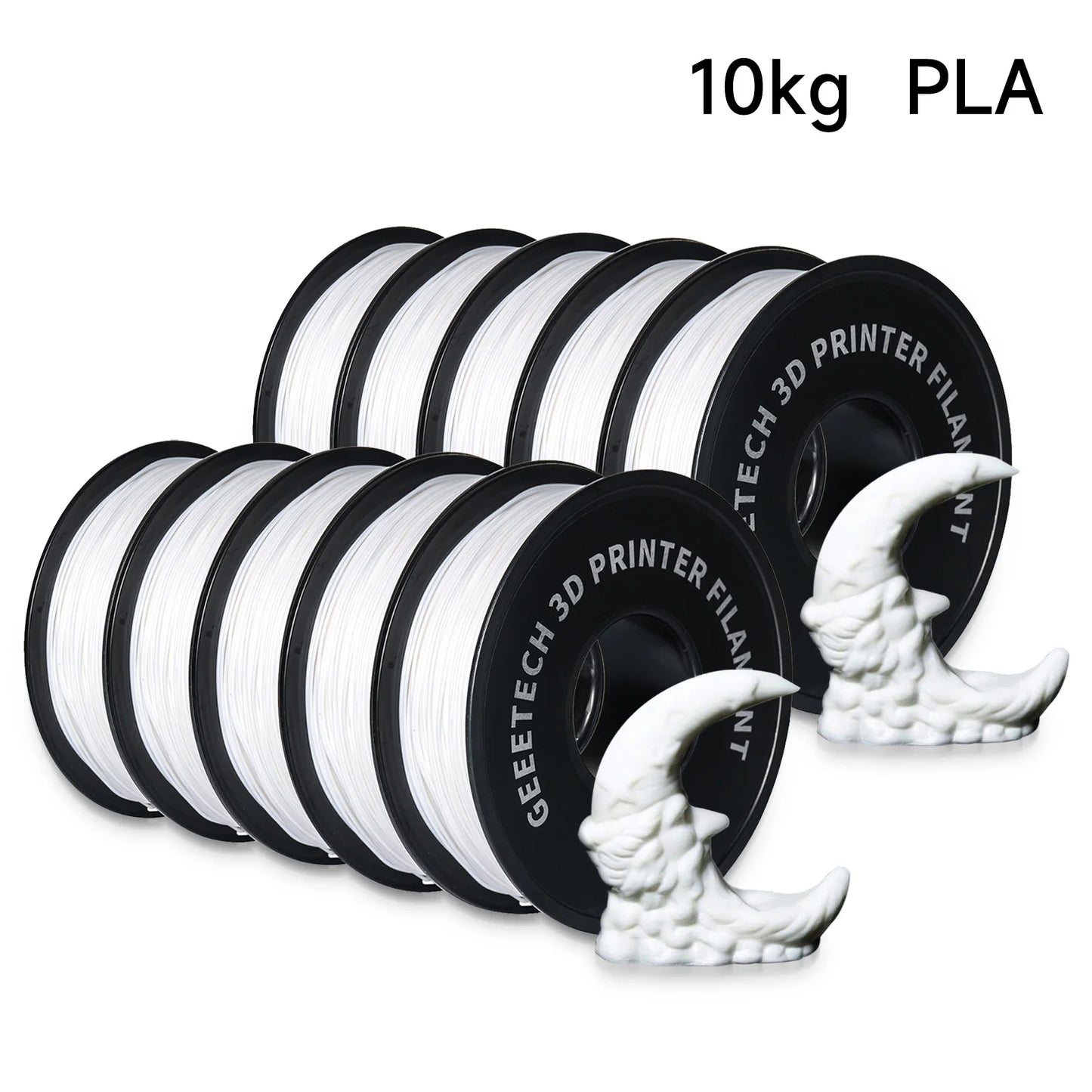 PLA Filament 1.75mm 10pcs