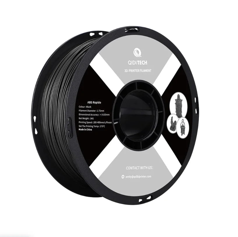 QIDI TECH PLA / ABS Filament 1.75mm – 1kg Spool for FDM 3D Printers