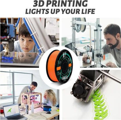 HP3DF Matte PLA Filament 1.75mm – 1kg No Bubble Smooth Finish for FDM 3D Printers