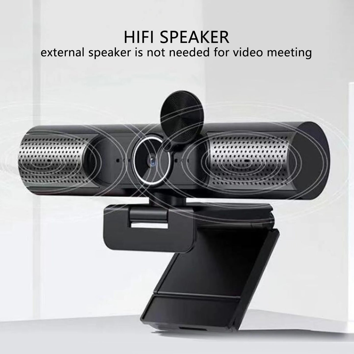 4K USB Webcam – Ultra HD Web Camera for Streaming, Video Calls & Monitoring