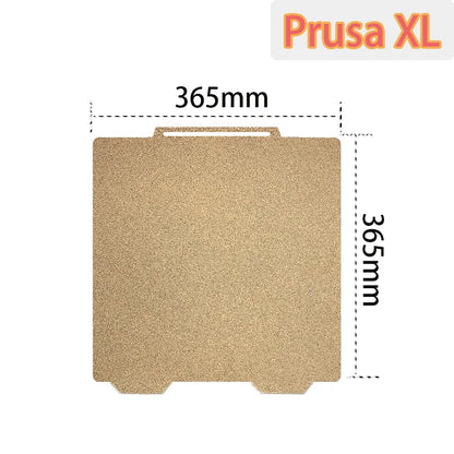 Prusa XL Build Plate – Double-Sided Powder Textured PEI Spring Steel Sheet 365x365mm