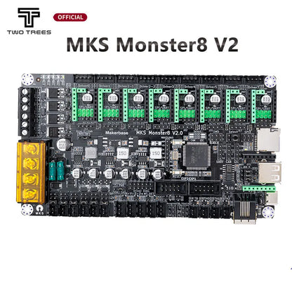 Makerbase MKS Monster8 – 32-Bit 3D Printer Control Board with TMC2209 for Voron / Octopus